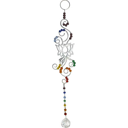 Sacred Lotus Suncatcher 1 Sacred Lotus Suncatcher