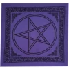 Purple Pentagram Altar Cloth