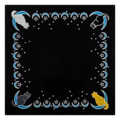 Cats Cat Moon Altar Cloth/Scarves