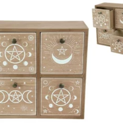 Wiccan 4 Drawer Cabinet