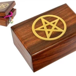 Box With Brass Pentagram Top -Movie And Film Shop C 0025 2 51922.1657443629