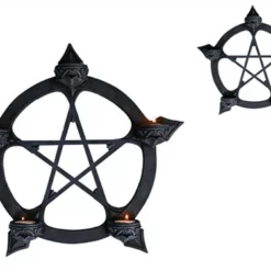 Pentagram Wall-hanging Tealight Holder 5 Pentagram Wall-hanging Tealight Holder -Movie And Film Shop C CAN011 3 81060.1662614716