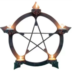 Pentagram Wall-hanging Tealight Holder 4 Pentagram Wall-hanging Tealight Holder -Movie And Film Shop C FIG001 2 80841.1659161097 70677.1662614716
