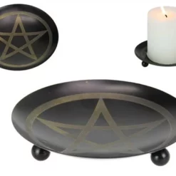 Iron Dish With Pentagram