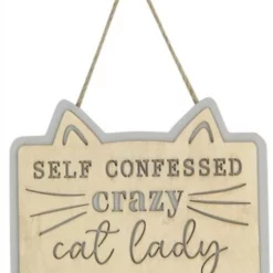 Crazy Cat Lady Sign