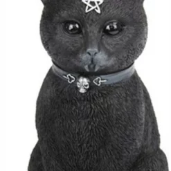 Occult Witch Cat Statue - Medium