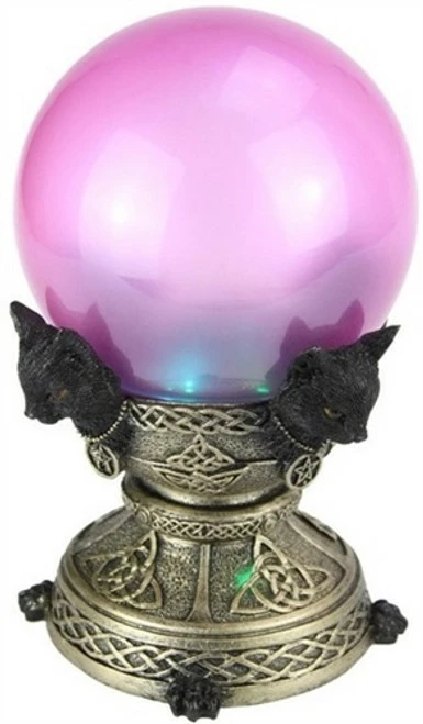 Cats Triple Cat Magick Orb Light 1 Cats Triple Cat Magick Orb Light