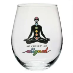 Stemless Wine Glass Chakra