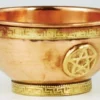 Copper Offering Bowl - Pentagram