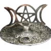 Incense Holder With Standing Triple Moon