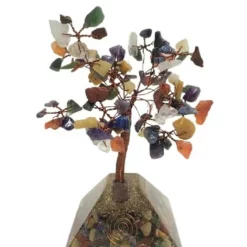 Gemstone Wish Trees - 100 Chips Orgone Base