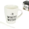 White Witch Mug And Spoon Set