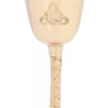 Brass Goblet With Triquetra
