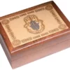 Engraved Box With Metal Hand Of Fatima