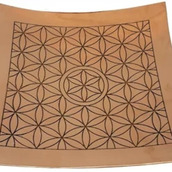 Copper Flower Of Life Plate