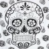 Black Sugar Skull Tapestry