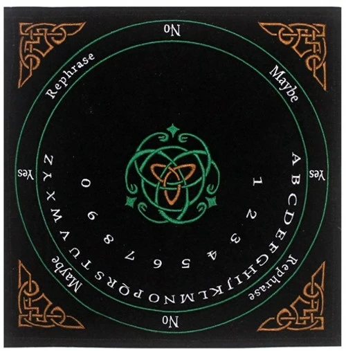 Celtic Ouija Pendulum Mat 1 Celtic Ouija Pendulum Mat