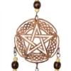 Celtic Pentagram Bells Hanging - Small