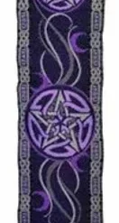 Magickal Designs Pentagrams Long Carpet Wall Hanging