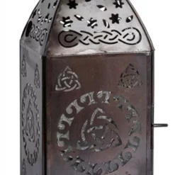 Iron Lantern With Triquetras