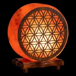 Flower Of Life Salt Lamp