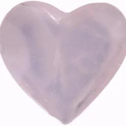 Hearts & Roses Pink Calcite Heart