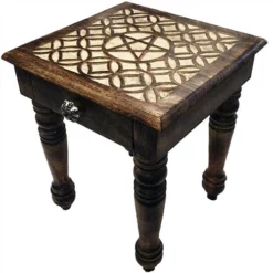 Tall Pentagram Altar Table