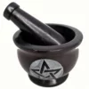 Carved Soapstone Mortar & Pestle Set