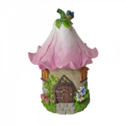 Fairies Fairy Garden Flower House Pink