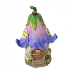 Fairies Fairy Garden Flower House Purple