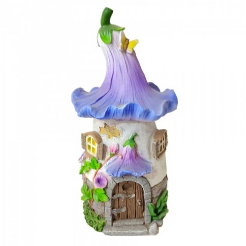 Fairies Fairy House Purple 1 Fairies Fairy House Purple