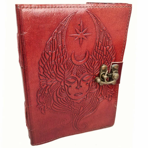 Moon Goddess Leather Journal 1 Moon Goddess Leather Journal