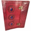 Large Leather Journal With Stones