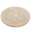 Plain Crystal Grid With The Flower Of Life