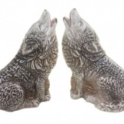 Wolves Salt And Pepper Set Wolf