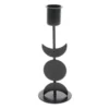 Tall Triple Moon Candle Holder