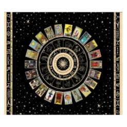 Peach Skin Tapestry - Zodiac Tarot Cards