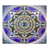 Peach Skin Tapestry - Mandala With Evil Eye