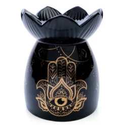 Oil Burner Hamsa