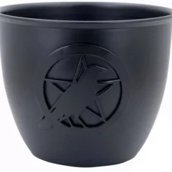 Crows & Ravens Cast Iron Smudge Bowl - Raven Pentacle