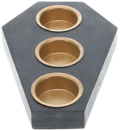 Skulls & Death Coffin Tea Light Holder 1 Skulls & Death Coffin Tea Light Holder