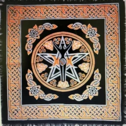 Altar Cloth - Pentacle Goddess